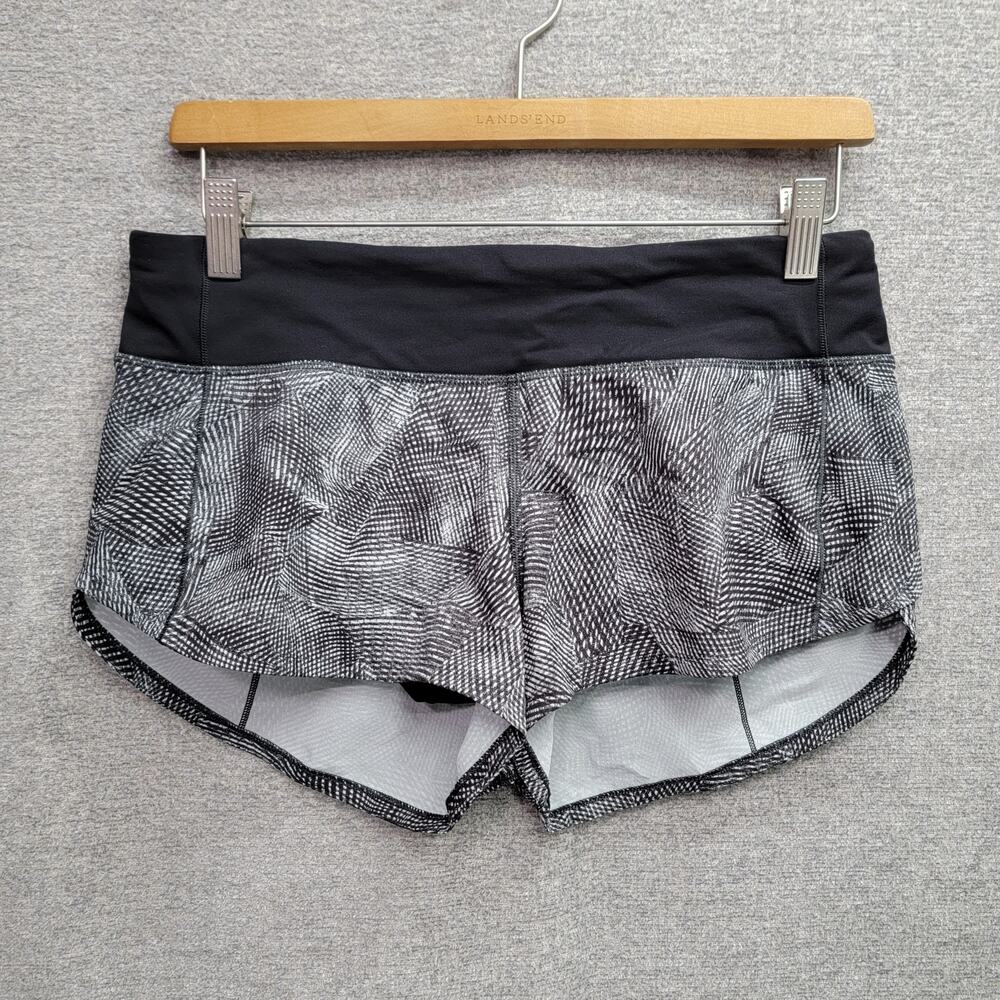 Lululemon Speed Up Running Shorts, Size 6 - image 1